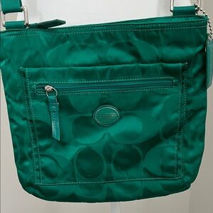 Coach Teal Crossbody Bag